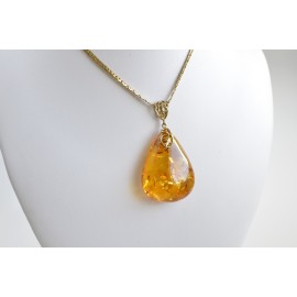 thumbnail image 2 of Natural Baltic Amber & Sterling Silver 925 Jewellery Set – Earrings & Necklace With Certificate Box 2 of 4