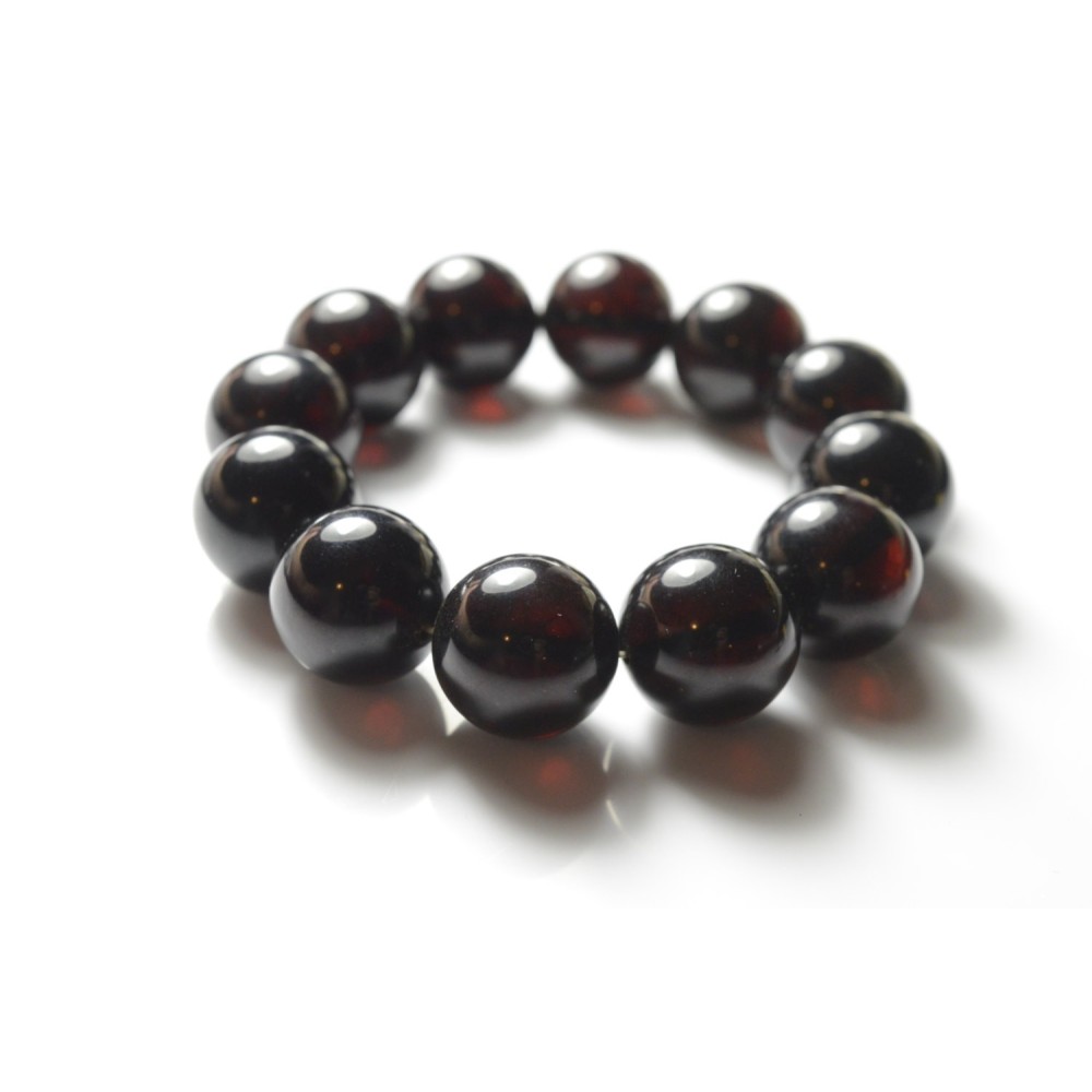 Red Cherry Baltic Amber Bracelet 38.95 grams