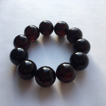 Red Cherry Baltic Amber Bracelet 52.55 grams