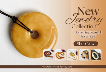 New Collection of Authentic Baltic Amber Jewelry